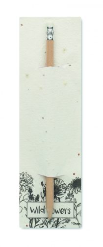 PENSEED Ceruza magpapír kísérőkártyán, fehér