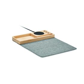 PANDU Vez.nélk. töltő bambuszból 15W, fa