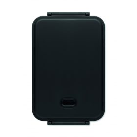 INDUSMAX PP uzsonnásdoboz 2200ml, fekete