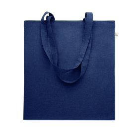 VIVEKA COLOUR Újrahaszn.pamut bevásárlótáska, kék