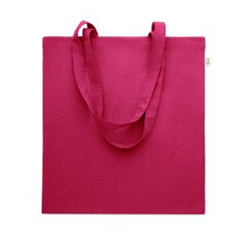 VIVEKA COLOUR Újrahaszn.pamut bevásárlótáska, piros