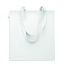 VIVEKA COLOUR Újrahaszn.pamut bevásárlótáska, fehér