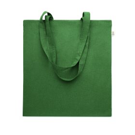   VIVEKA COLOUR Újrahaszn.pamut bevásárlótáska, sötétzöld