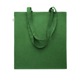   VIVEKA COLOUR Újrahaszn.pamut bevásárlótáska, sötétzöld