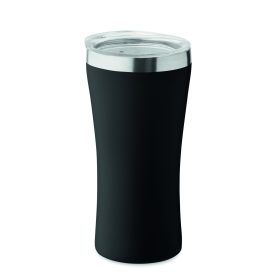 OZ Kis duplafalú pohár 160 ml, fekete