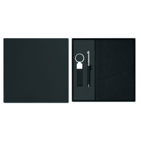 SCRIBI 4 3 darabos dobozos ajándékszett, fekete