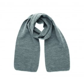 RAFY RPET poliészter sál, fehér/szürke