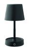 TAPLAMB USB újratölthető asztali lámpa, fekete