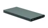 POWERFLAT8C 8000 mAh powerbank akkumulátor, titániumszürke