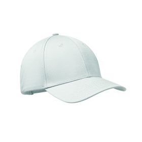 BAHAMAS 6 paneles pamut baseball sapka, fehér