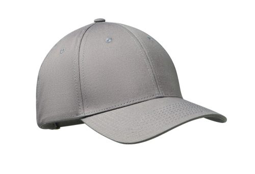 BAHAMAS 6 paneles pamut baseball sapka, light grey