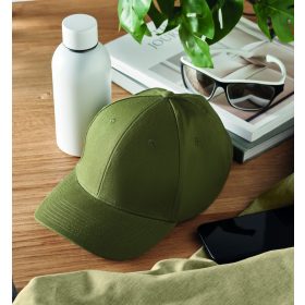 BAHAMAS 6 paneles pamut baseball sapka, sötétzöld