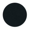 FELTSTER Kerek RPET filc poháralátét, fekete