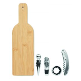 VINOVAULT SET Palack alakú boros készlet