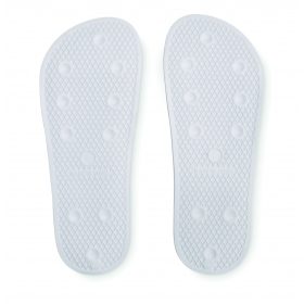 KOLAM Csúszásmentes papucs 46-47, fehér