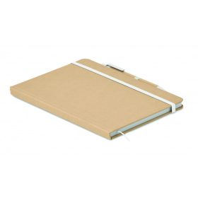 CARATIL A5 notesz újrahaszn. kartonból, fehér