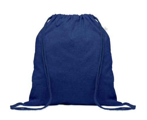 CABETRI COLOUR Újrah. 140g húzózsinóros táska, kék