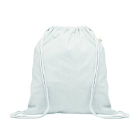 CABETRI COLOUR Újrah. 140g húzózsinóros táska, fehér