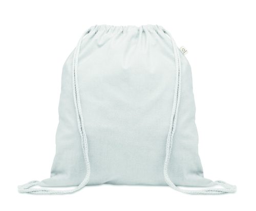 CABETRI COLOUR Újrah. 140g húzózsinóros táska, fehér