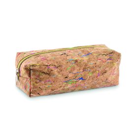 CORCHASO Színezett parafa tolltartó, fa