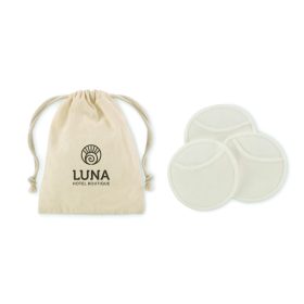 FAZE Újrafelh. arctisztító párnák, fa