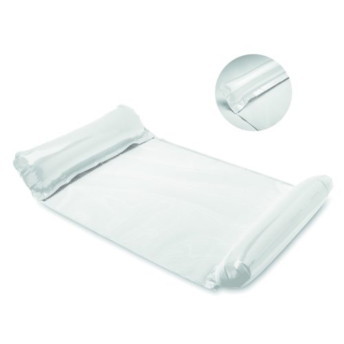 HAMAFLOAT Felfújható hálós vízi függőágy, fehér