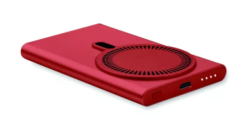 PAWTT Vezeték nélkül töltő powerbank, bordó