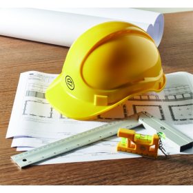 HELM ABS védősisak, sárga