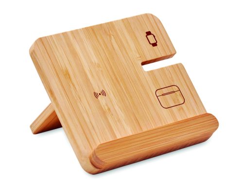 BOOGAR 3 az 1-ben 15W vez.nélk. töltő