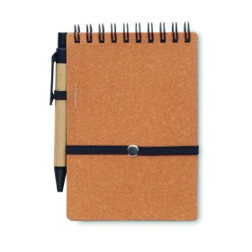 NOTIE Újrahaszn. notesz golyóstollal, barna