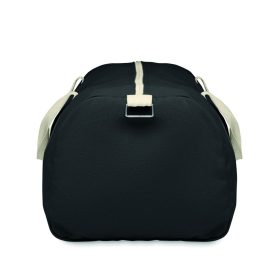 MALDI Újrahaszn. sporttáska 320 g/m², fekete