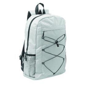 HIGE 600D RPET poliészter hátizsák, fehér