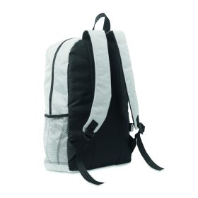 HIGE 600D RPET poliészter hátizsák, fehér