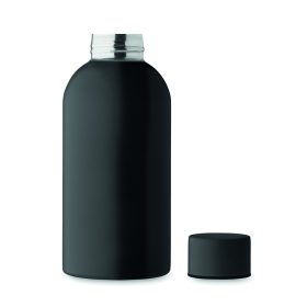 ATHENA MID Szimplafalú palack 500 ml, fekete