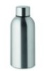 ATHENA MID Szimplafalú palack 500 ml, fakó ezüst