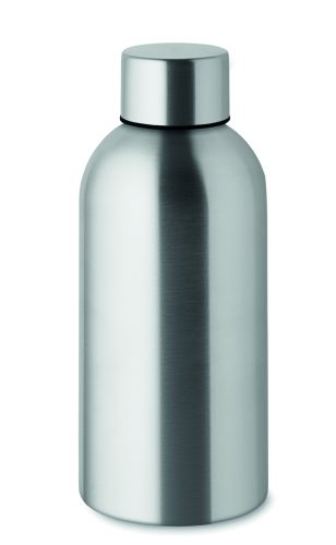 ATHENA MID Szimplafalú palack 500 ml, fakó ezüst