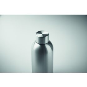 ATHENA MID Szimplafalú palack 500 ml, fakó ezüst