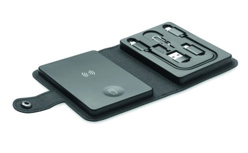 CAWATT 4 az 1-ben kábel és töltő 15W, fekete