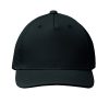 CAPO 5 paneles baseball sapka 130 g, fekete
