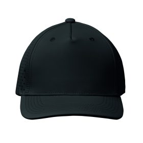 CAPO 5 paneles baseball sapka 130 g, fekete