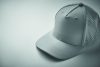 CAPO 5 paneles baseball sapka 130 g, szürke