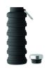 KOLAPSI Összecsukható kulacs 500 ml, fekete