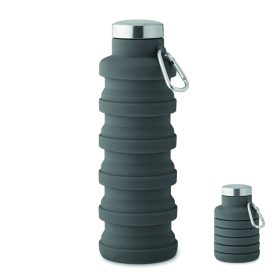 KOLAPSI Összecsukható kulacs 500 ml, kőszürke