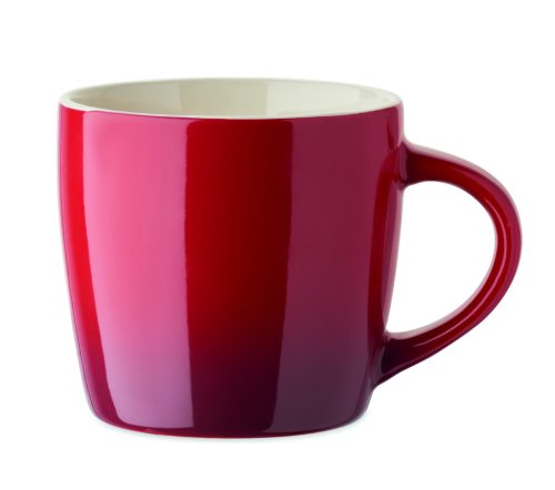 PEZE Kerámia bögre 300 ml, piros