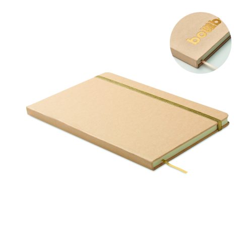 ROUTE Színfelfedő A5 jegyzetfüzet, arany