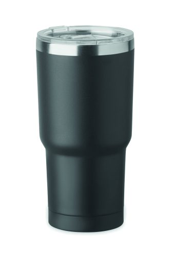 SUM Duplafalú pohár 550 ml, fekete