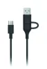KLEINPOW 5000 mAh powerbank akkumulátor, fekete