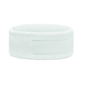 ATAMA Poliészter-pamut fejpánt, fehér