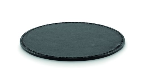 POSA Kerek PU poháralátét, fekete