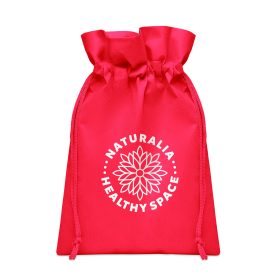 OKURIMONO Kis RPET ajándéktasak, piros